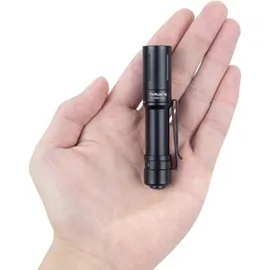 Archer Mini EDC Flashlight, USB-C Rechargeable Pocket Flashlights 405 Lumens, IPX8 Waterproof Mini Penlight with Clip for Everyday Carry, Inspection and Emergency Use