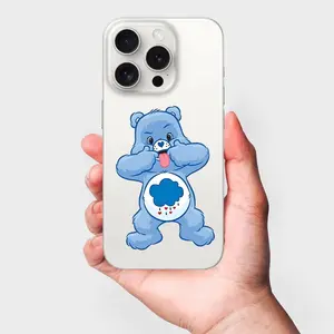Cartoon C-Care Cute-Bears-S Protective Phone Case For Iphone 16 15 11 13 14 Pro Max 7 8 Plus X Xr Xs Max Se2020 12mini Transparent Cover