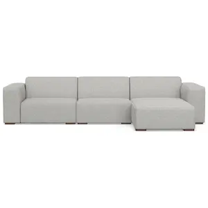 Rex 2 Seater Sofa and Right Chaise in Performance Fabric