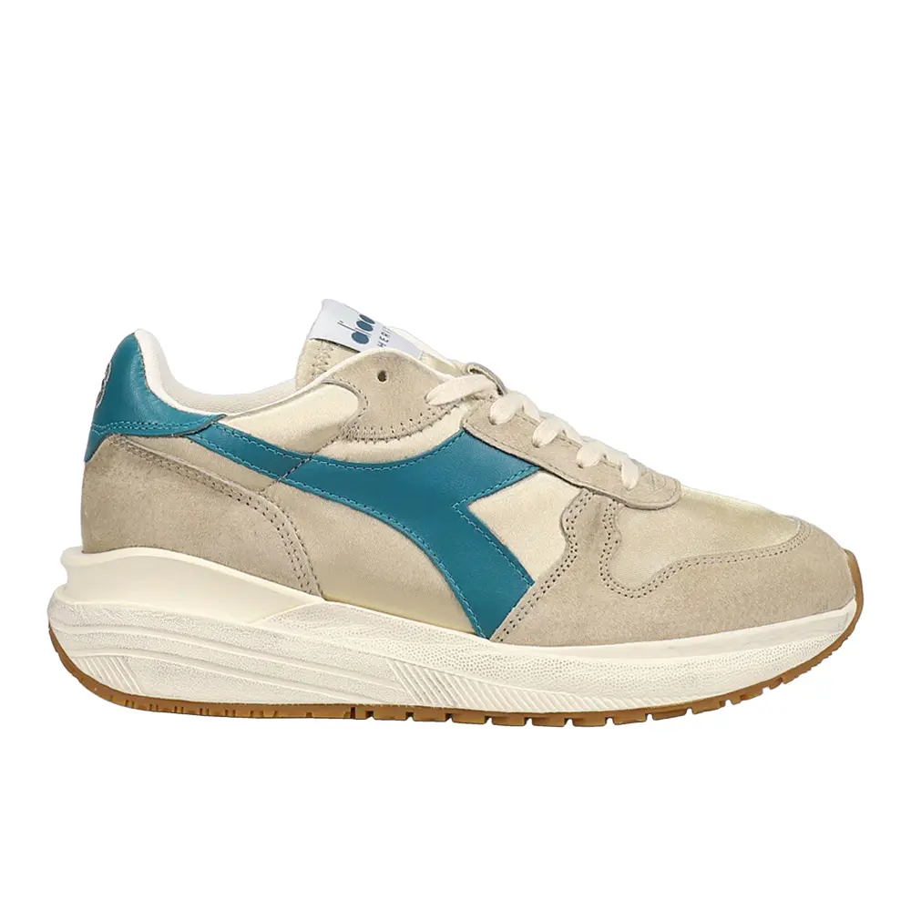 diadora Womens Venus Satin Lace Up Sneakers Shoes Casual - Beige