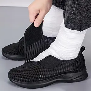 [OrthopedicWalkingShoes]OrthopedicWomen'sWalkingShoes|AdjustableStraps,BreathableMesh,SoftFabric,WideWidthComfort,Low-TopDesignwithMDSole,SwollenFootRelief,FlexibleShoeDesign,ComfortableInsole
