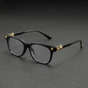 Retro Chic Unisex Blue Light Blocking Glasses Trendy European and American Style