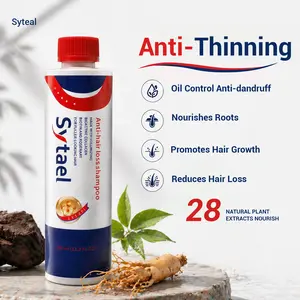 [Sytael] Anti-Hair Loss, Anti-Dandruff & Volumizing Shampoo | DHT-Blocking Formula | Infused with Ginger & Tea Tree Extracts | Repairs Dry, Damaged Hair | Strengthens Hair Roots | Effectively Reduces Hair Loss | Suitable for All Hair Types.