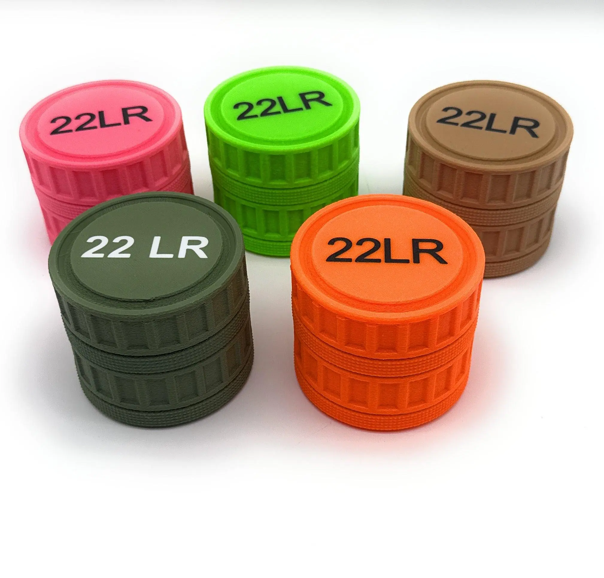 22LR Round Storage Box  2 PACK
