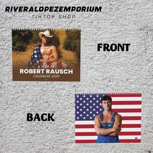 Rob Rausch Vintage Reality TV Vibe 2026 Calendar, Love Island USA Inspired