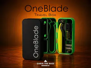 Phillips OneBlade Travel Box – Compact Storage Case for Philips OneBlade & Accessories