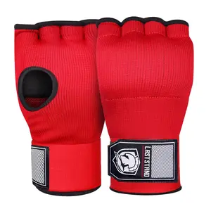 Boxing glove Gel gloves, half-finger boxing gloves, hand guards, combat Sanda boxing wraps