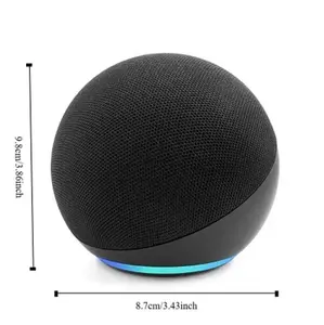 The Alexa speaker with vibrant sound is perfect for bedrooms, restaurants, and offices.