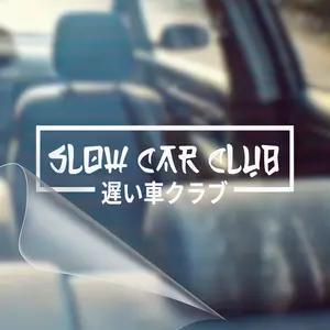Slow Car Club – JDM Car Decal Sticker