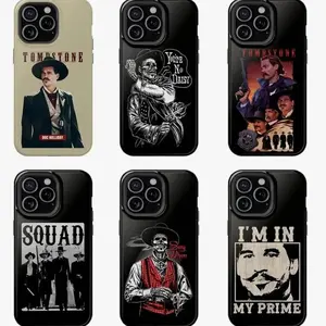 Doc Holliday phone case Compatible with iPhone 12, 13, 14, 15, 16, 17 Series