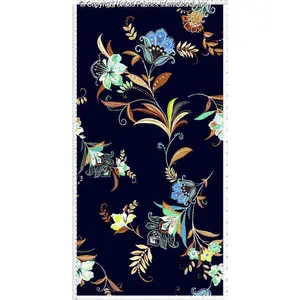 Crepe Techno Printed Jestine, Stretch Crepe Fabric, Large Floral Print, Prom Dress Fabric, Sewing Fabric