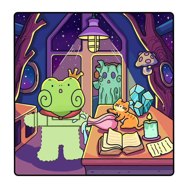 Wizard Uni: Spellbound School Coloring Book for Adults Teens & Kids with 50 Free Digital Bonus Pages Fuzzy Cat Witch Friends & Comfy Ghost in Magic School