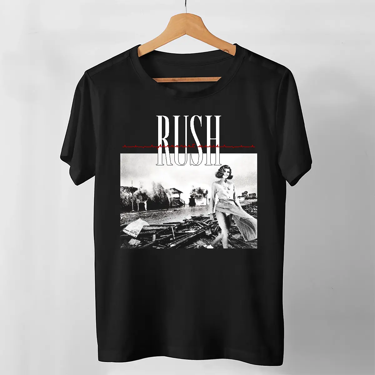 R U S H Permanent Waves 40Th Anniversary T Shirt, Hoodie, Sweatshirt Graphic