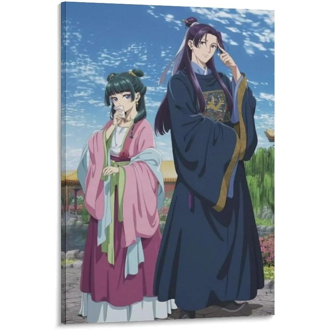 Anime THE APOTHECARY DIARIES Print Poster Photo with Handmade Frame-Style Design, Aesthetic Wall Decor for Teen Bedrooms, All-Seasons Home Supplies Posters & Prints
