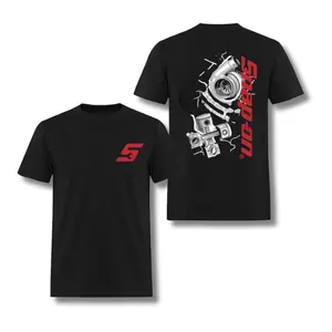 Snap-on Turbo Mechanic T-Shirt – Graphic Tee Featuring Piston and Turbo Design, Perfect for Car Enthusiasts, Mechanics & Garage Fans, 2 Sides.