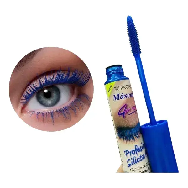 Professional mascara, blue color - prose