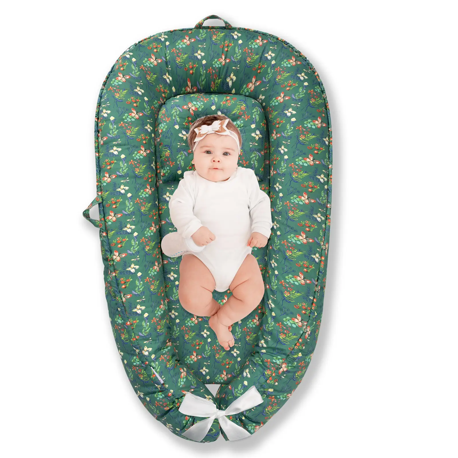 Versatile Baby Lounger | Soft Support for Newborns | Ages 0-24 Months