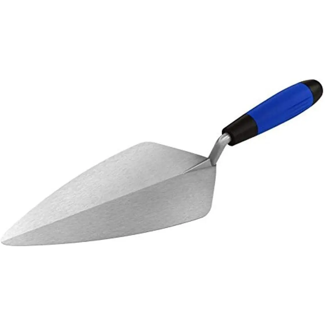 72-259 Carbon Brick Trowel, 11-in Grip Handle, Masonry Work Tool for Bricks, Blocks, Stones