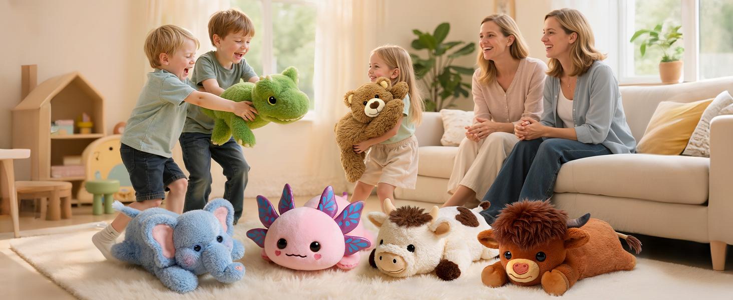 2026 Mewaii 5 lbs Weighted Stuffed Animals with Microwavable Heating Pad - Adjustable, Heatable & Coolable, Cuddle Buddy, Gifts for Adults & Kids (Cow, Highland Cow,Black Cat) 2026 Mewaii 5 lbs Weighted Stuffed Animals with Microwavable Heating Pad - Adjustable, Heatable & Coolable, Cuddle Buddy, Gifts for Adults & Kids (Cow, Highland Cow,Black Cat)