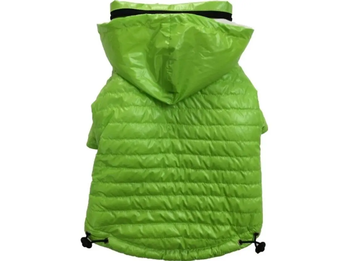 Pet Life LLC 30GNXS Sporty Avalanche Pet Coat - Lightweight, Adjustable Straps, Concealed Hood, Multi-Size, Thermal Heat, Windproof Warm Dog & Cat Outerwear