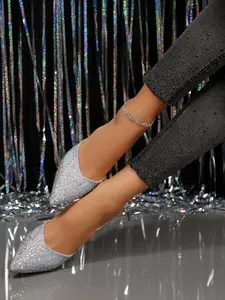 Women's Larisa Pointed Toe Mules High Heels, Stiletto Mules, Fashionable Comfort Shoes, Suitable for Casual and Formal Wear, Enhance Your Style Appeal