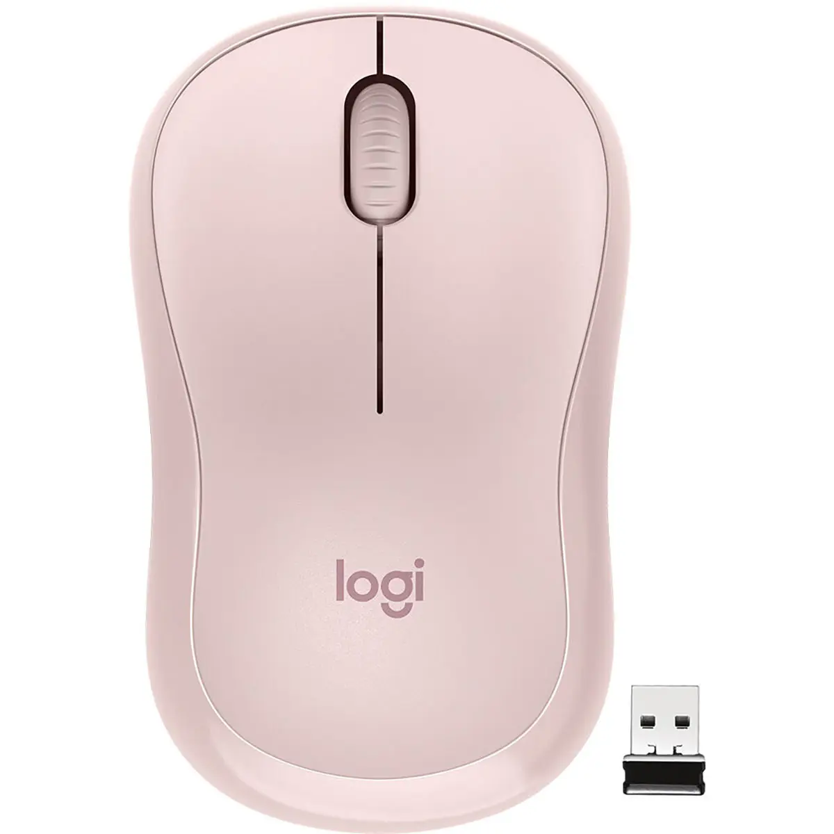 Logitech M220 Silent Wireless Mouse, Rose
