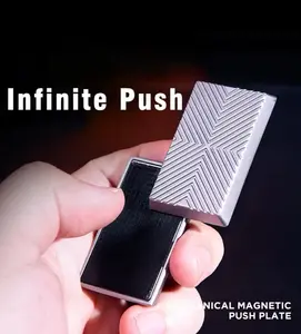 Kintec Dynamics Infinite Push Magnetic Push Slider Stress Relief Toy Fidget Slider Anti Stress EDC Top Spinning Poker Toys Magnetic Fidget Toys for Adults