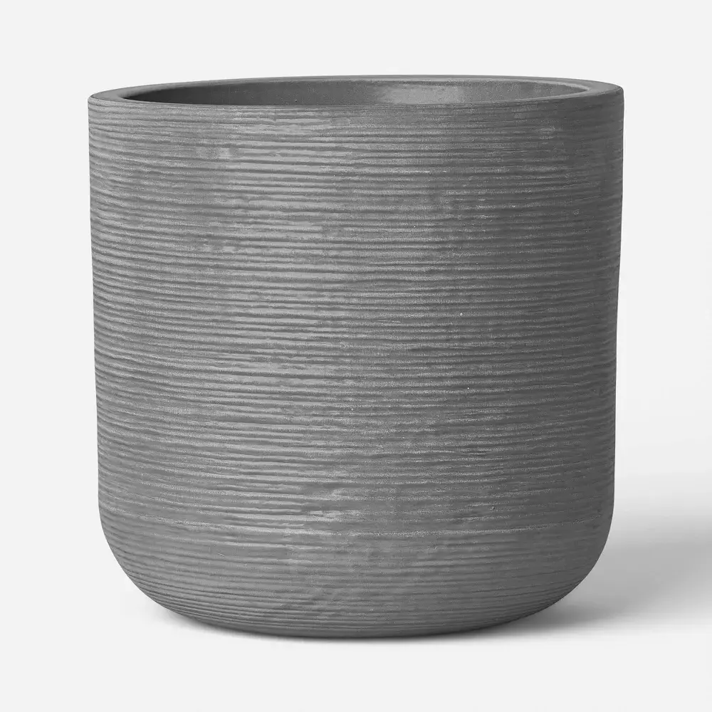 Fluted Outdoor Planter - Threshold