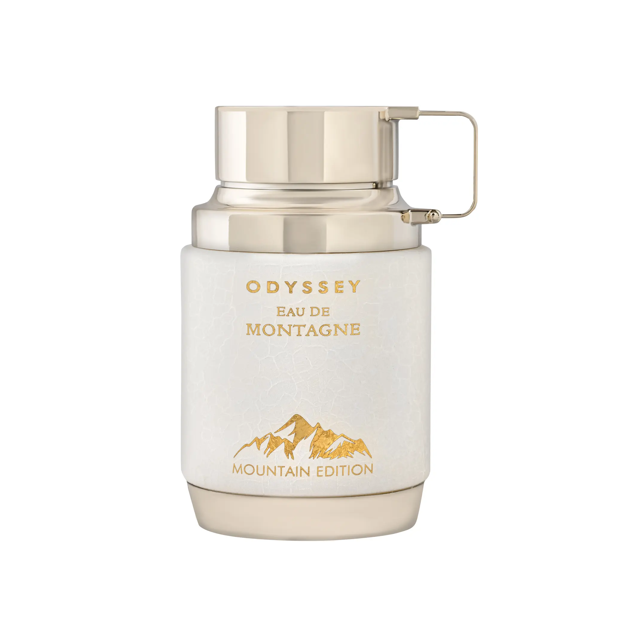 ARMAF Odyssey Eau de Montagne Mountain Edition Eau de Parfum Unisex 3.4 oz / 100 ml | Creamy almond‑milk warmth with soft white florals over a cozy vanilla‑cocoa base