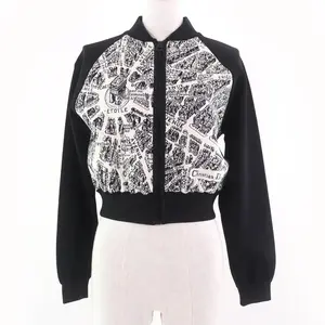 Pre-owned Dior Others Small Leather Goods Christian Plan de Paris Cotton Bomber Jacket