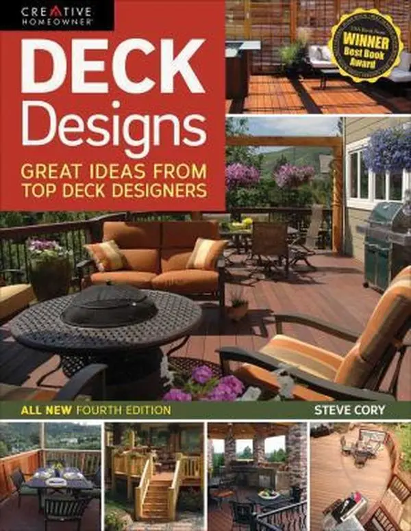 USED-Deck Designs, 4th Edition: Great Ideas from Top Deck Designers by Cory, Steve (Paperback)