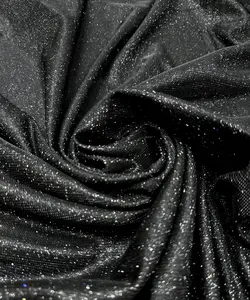Black Metallic Lurex Glitter