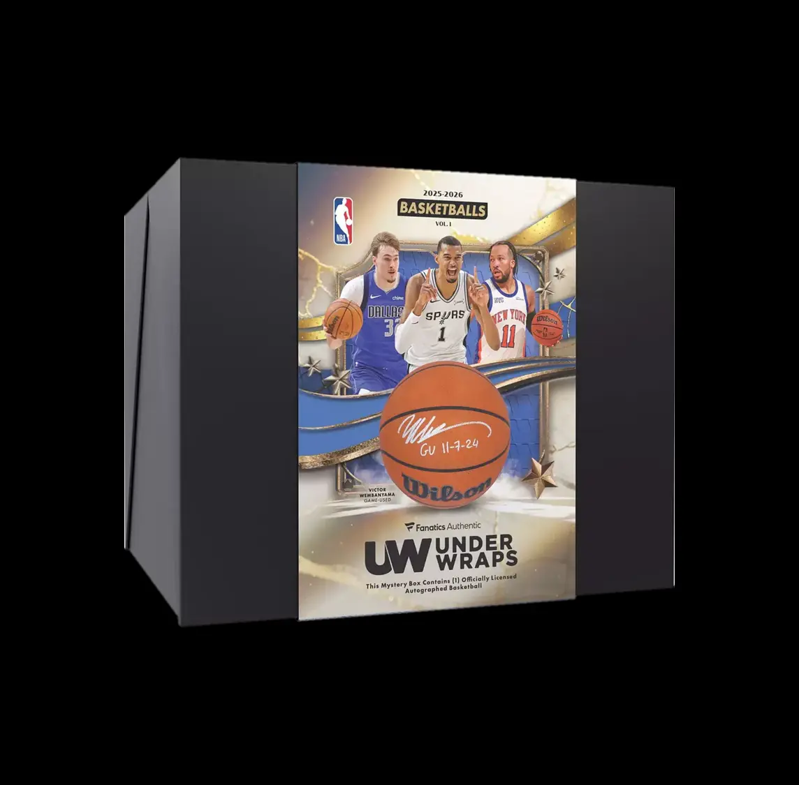 Signed Authentic Basketball Dome - Fanatics Under Wraps Memorabilia