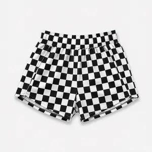 Checked Out Retro Shorts