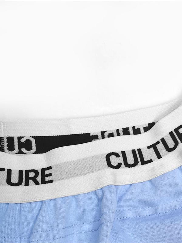 Women's Floral Print Letter Tape  Pocket Elastic Waist Sweatpants, Casual Sporty Trousers, Casual Comfy Trousers for Daily Wear Outdoor, Ladies Bottoms for All Seasons