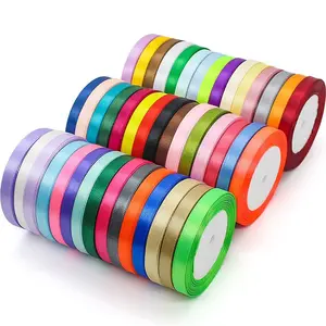 Edge-Wrapped Ribbon Decoration, 1cm Wide 22m Long for Crafts and Holiday Gift Wrapping, Durable and Strong Adhesive, Perfect for Wedding Party Decor, Gift Wrapping Supplies