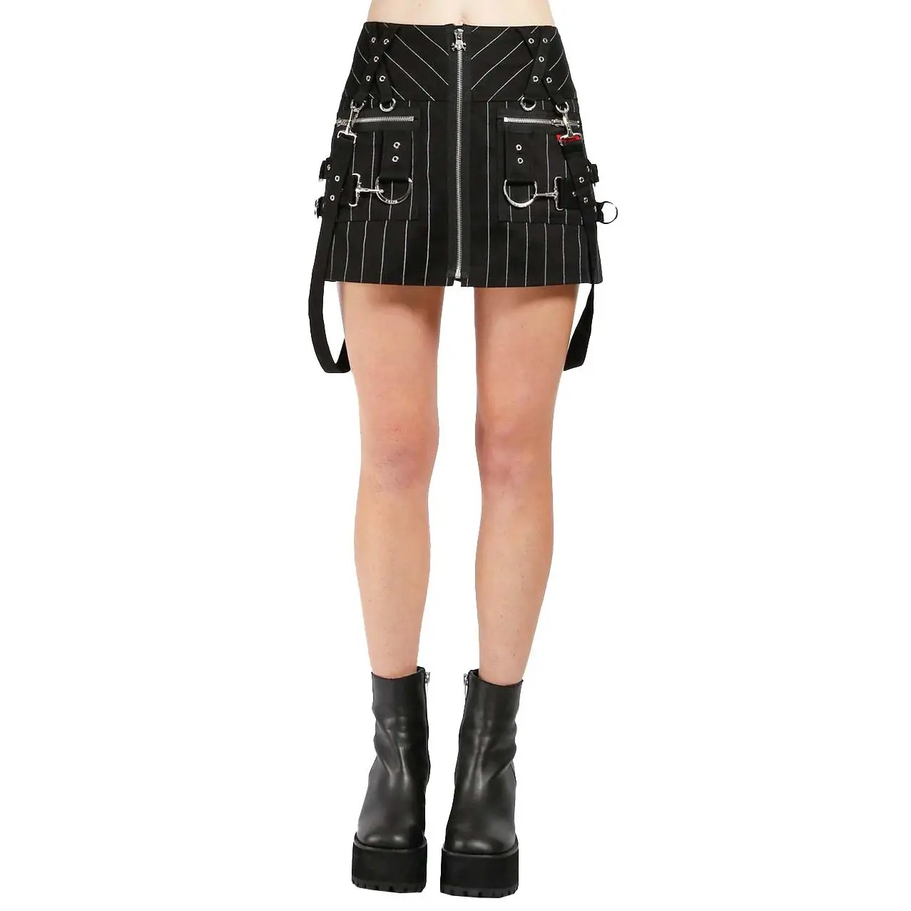 Tripp NYC Super D-Ring Skirt [Godfather Pinstripe]