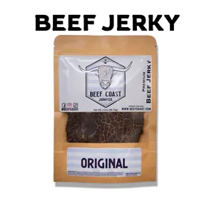 ORIGINAL Beef Jerky - Old-fashioned style dry Beef Jerky snack - (2oz of jerky)