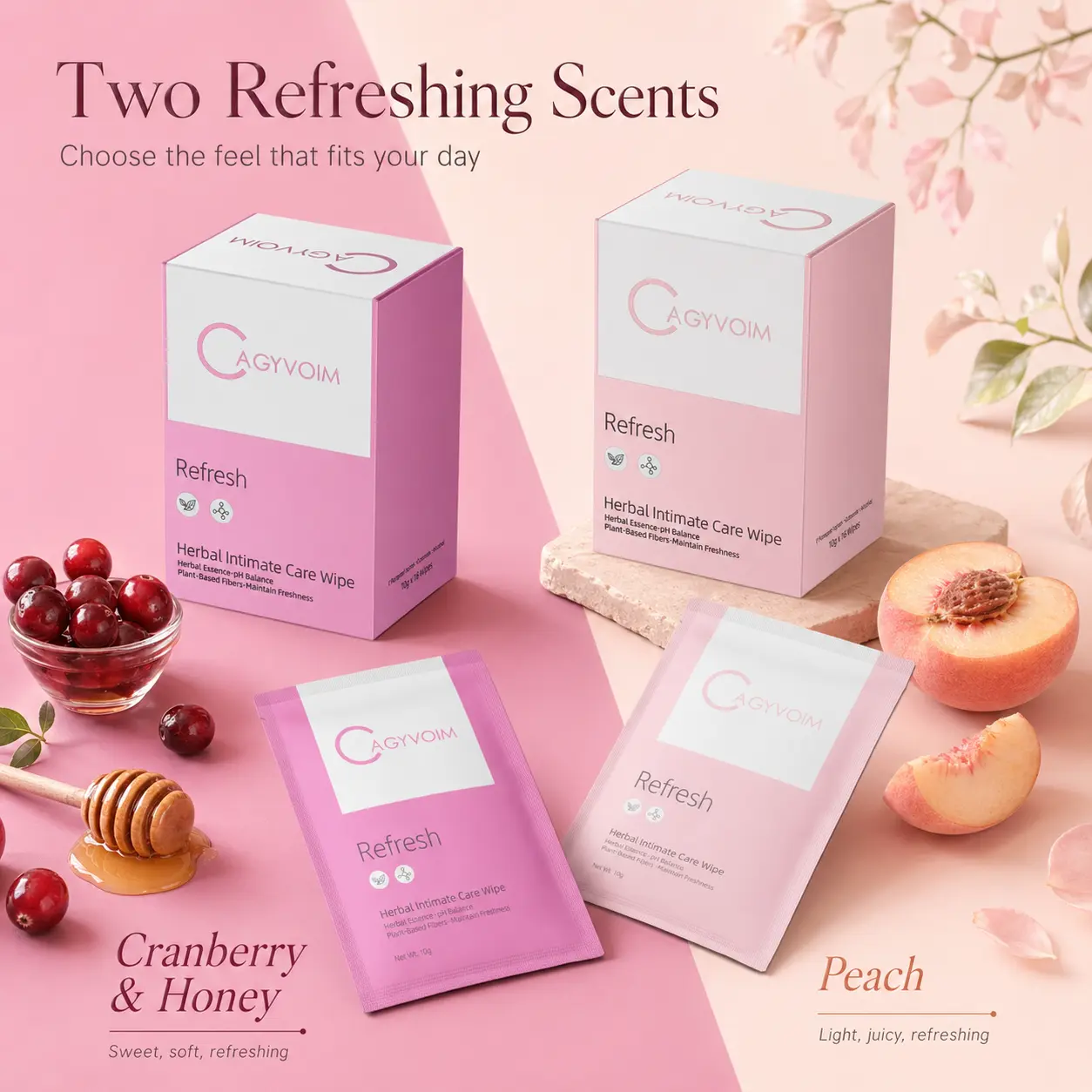 Compact Intimate Wipes for Sensitive Skin, 16 Count - pH Balanced Gentle Cleansing for Daily Feminine Care, Youth, All Skin Types, 24 Months, Multi-Pack, Freshness Boost, Contains Neither, Moisturizing, Non-Medical, Odour Control, Pocket-Size, Easy To Car