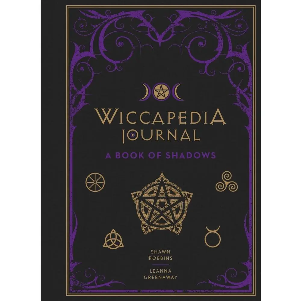 USED-Wiccapedia Journal: A Book of Shadows by Robbins, Shawn (Hardcover)