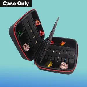 Dart Storage Box Holds 16 Darts, Fits Steel Tip and Soft Tip Darts, Includes Dart Tips, Shafts, and Flights, Darts Gear (box Only)