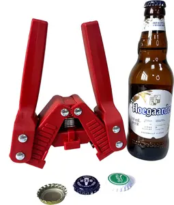 Manual Beer Bottle Capper, 26mm Cap Sealer for Home Brewing, Easy to Use