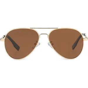 Kids Small Polarized Aviator Sunglasses for Girls and Boys Age 4-16