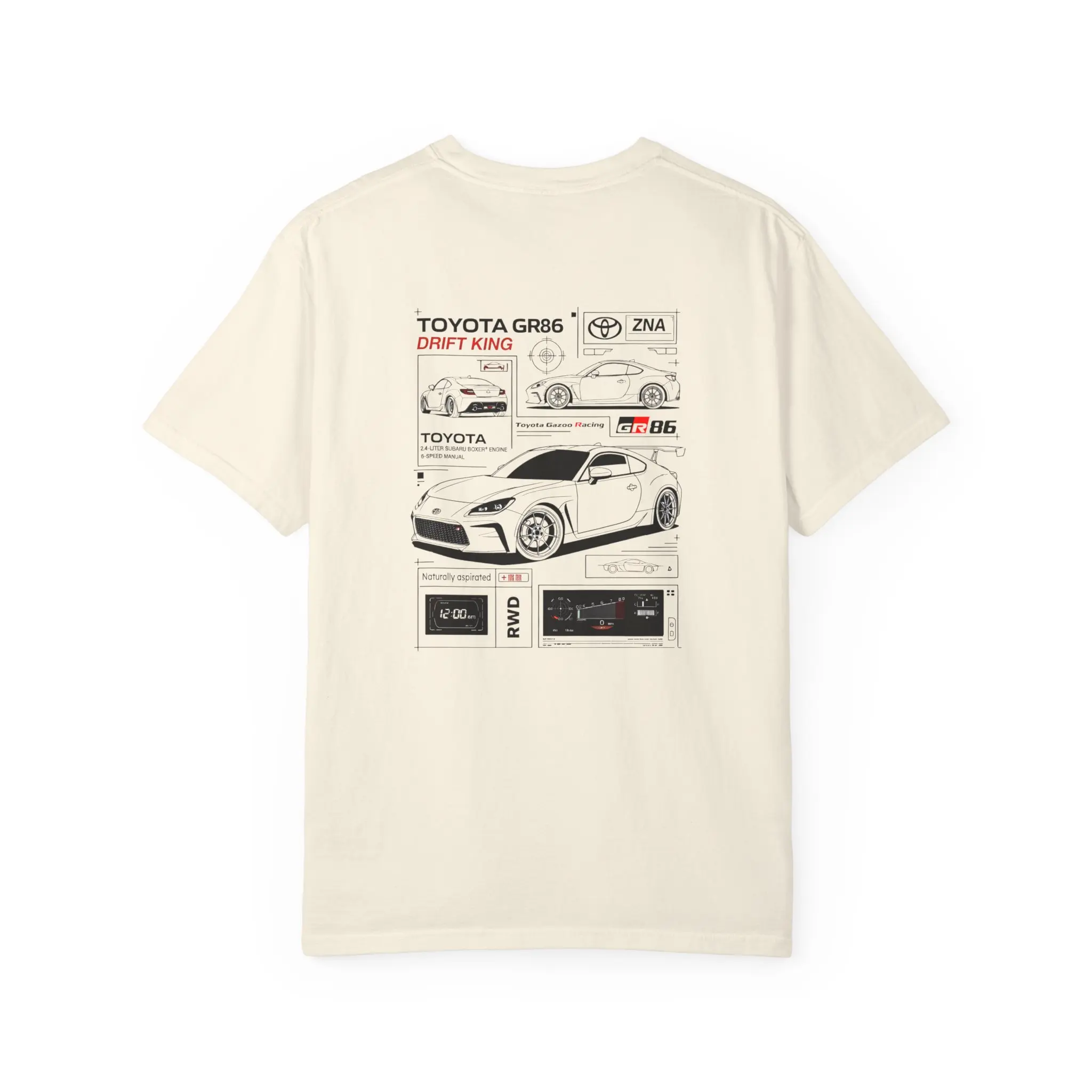 Toyota GR86 T-Shirt for Car Enthusiasts, Gift for Him, Motorsports Apparel, Casual Streetwear, Unisex Graphic Tee, [...]