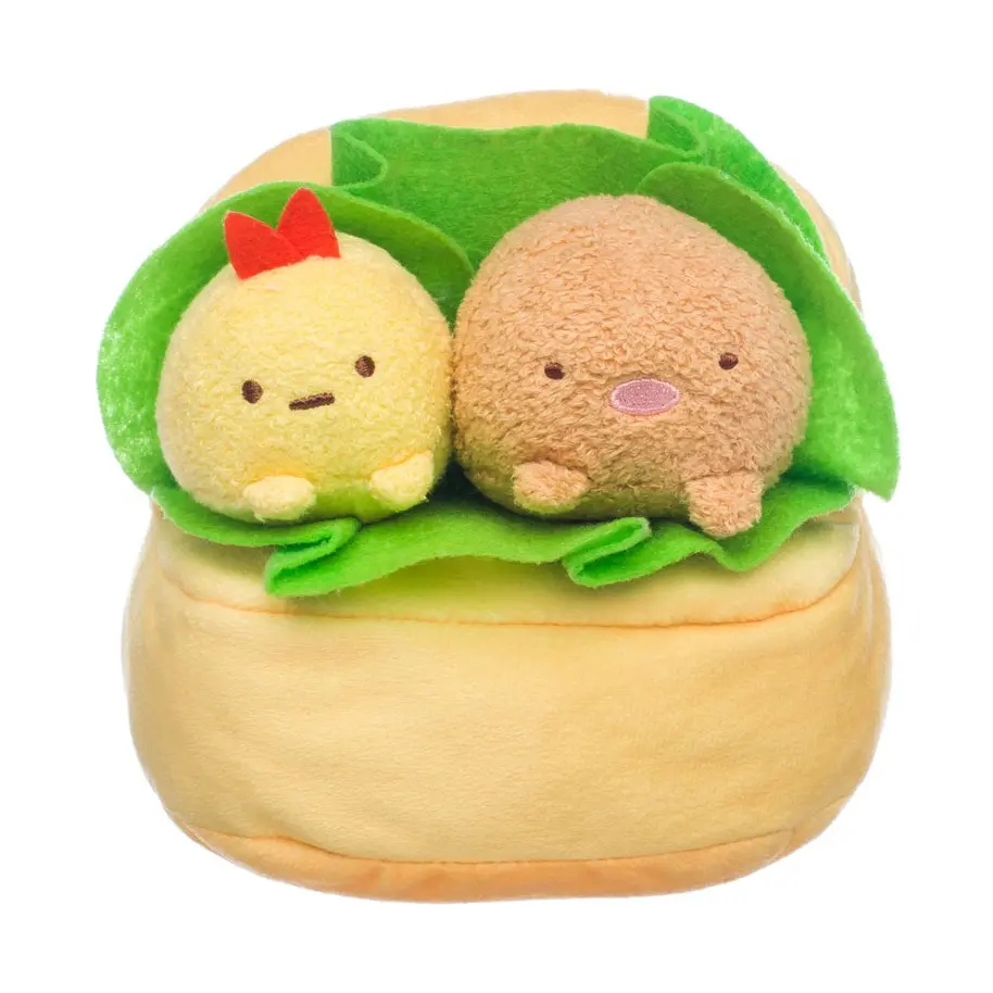 Sumikkogurashi San-X Original Tonkatsu and Ebi Sandwich Plush
