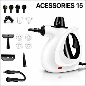 Pressurized Handheld Steam Cleaner for Home & Car, Powerful Chemical-Free Multi Surface Steamer with 15PCS Accessories