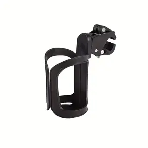 360 Degree Rotating Cup Holder For Strollers, Bicycles, Mountain Bikes, And Wheelchairs - Anti-Slip Bottle Rack For Convenient And Safe Use