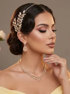 Elegant Rhinestone Hairband for Women, Fashionable Versatile Daily Headpiece, Handmade Gift Accessory for Weddings Parties Festivals Balls
