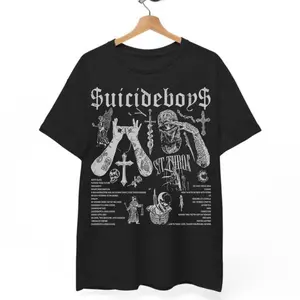 Suicide Boys T-Shirt, Vintage Graphic Cotton T-Shirt, Premium Quality Cotton, Classic Styles, Never Go Out of