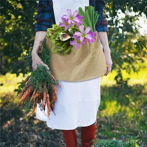 1pc Outdoor Foraging Bag, Vegetable Garden Storage Bag, Orchard Fruit Picking Bag, Gardening Waist Hanging Tool Bag, Portable Travel Essential